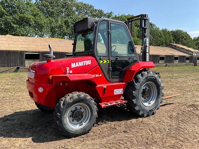 2017 manitou mx30-4 ruw terrein vorkheftruck - afbeelding 14 van  18