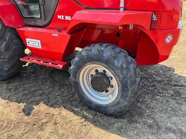 2017 manitou mx30-4 ruw terrein vorkheftruck - afbeelding 15 van  18