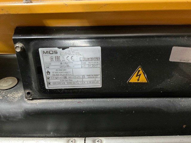 2017 master b150d50 heater - afbeelding 5 van  5