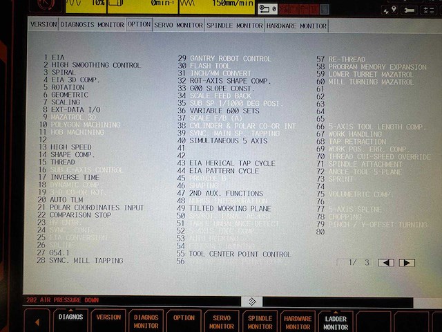 2017 mazak j-500 cnc universeel machinecentrum - afbeelding 23 van  26