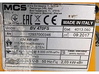 2017 mcs master air-bus bv 470 fs industriële heater / event heater / hetelucht turbine - afbeelding 10 van  11