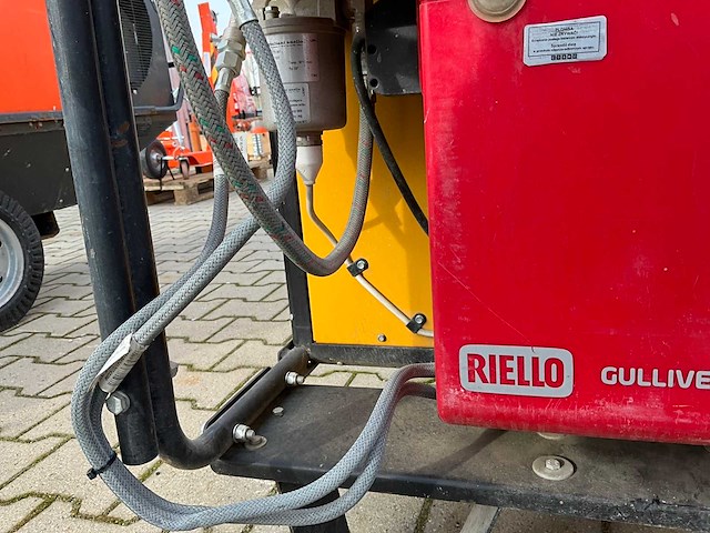 2017 mcs master air-bus bv 470 fs industriële heater / event heater / hetelucht turbine - afbeelding 6 van  11