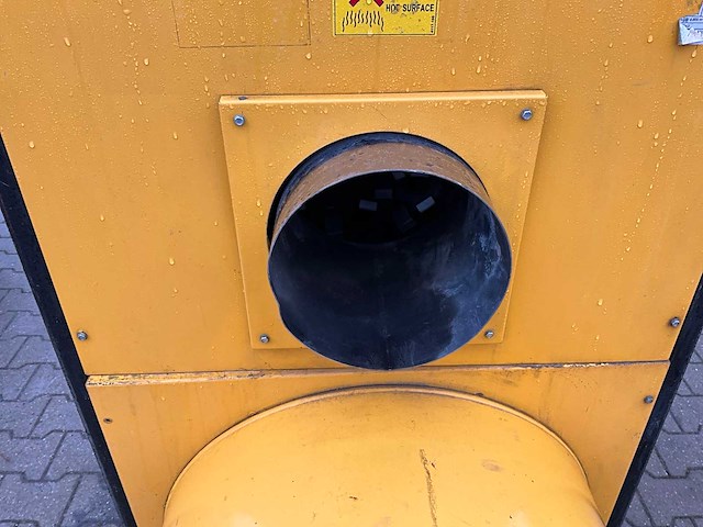 2017 mcs master air-bus bv 470 fs industriële heater / event heater / hetelucht turbine - afbeelding 3 van  13