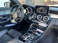 2017 mercedes-benz c-klasse amg 63 | pano + schaalstoelen + dealer ondr + burmester + keyless + sfeer verl + carbon + camera | personenauto - afbeelding 16 van  24