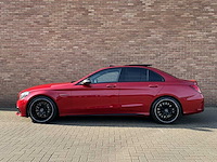 2017 mercedes-benz c-klasse amg 63 | pano + schaalstoelen + dealer ondr + burmester + keyless + sfeer verl + carbon + camera | personenauto - afbeelding 7 van  24