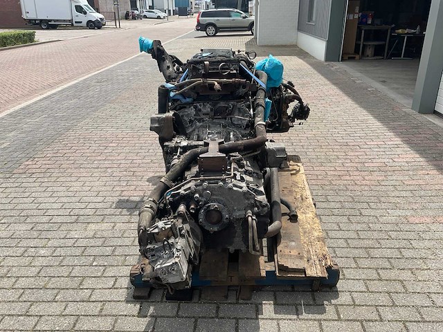 2017 mercedes-benz om470 la dieselmotor met versnellingsbak - afbeelding 9 van  11