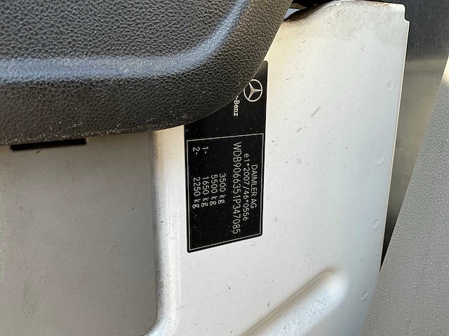 2017 mercedes-benz sprinter 316 aardgas bedrijfswagen v-812-bp - afbeelding 29 van  35