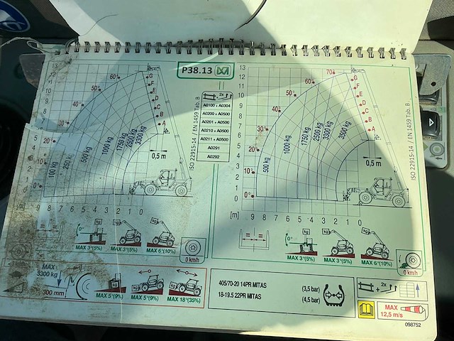 2017 merlo p38.13 verreiker 13 meter - afbeelding 11 van  12