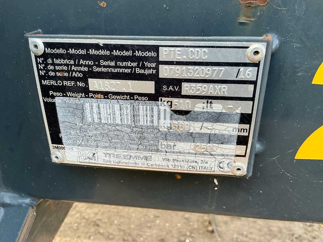 2017 merlo roto38.16 verreiker - afbeelding 33 van  34