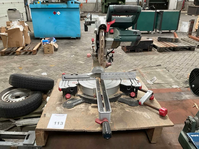2017 metabo kgs 216 m afkortzaagmachine - afbeelding 1 van  6