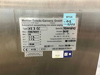 2017 mettler toledo xs3cc checkweigher - afbeelding 6 van  6