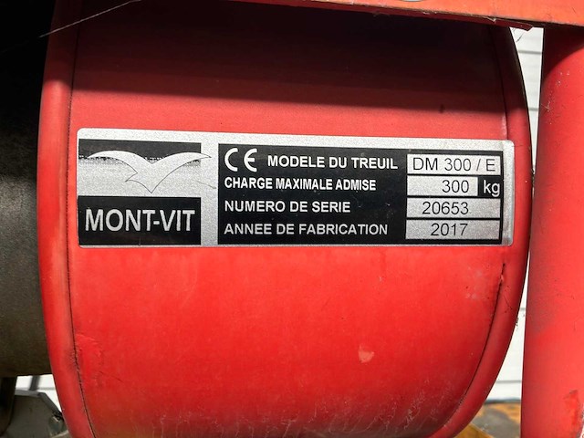2017 mont-vit chevalet a-frame hijsportaal - afbeelding 8 van  9