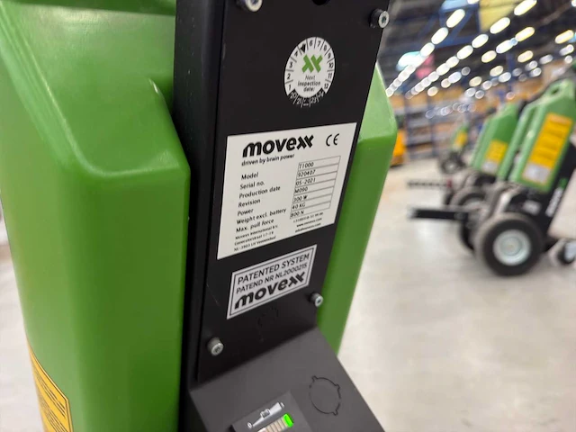 2017 movexx t1000 24v elektrische trekker - afbeelding 7 van  8