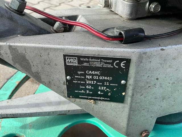 2017 multiquip ca4hc cementvlinder - afbeelding 5 van  15