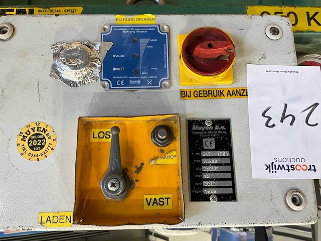 2017 muyen va600 vacuümheffer - afbeelding 3 van  6