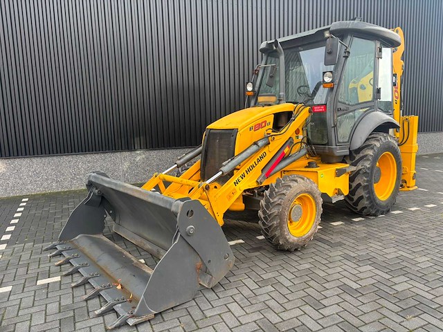 2017 new holland b80 b-ss graaflaadmachine - afbeelding 1 van  14
