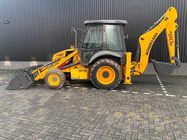 2017 new holland b80 b-ss graaflaadmachine - afbeelding 2 van  14