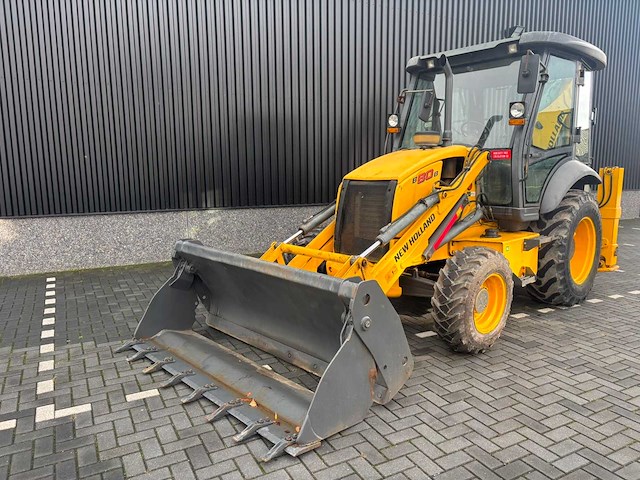 2017 new holland b80 b-ss graaflaadmachine - afbeelding 9 van  14