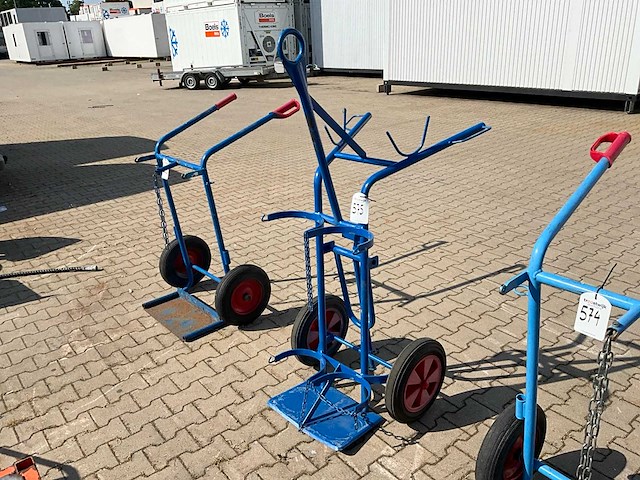 2017 nies f220k gasfles steekwagen - afbeelding 1 van  12