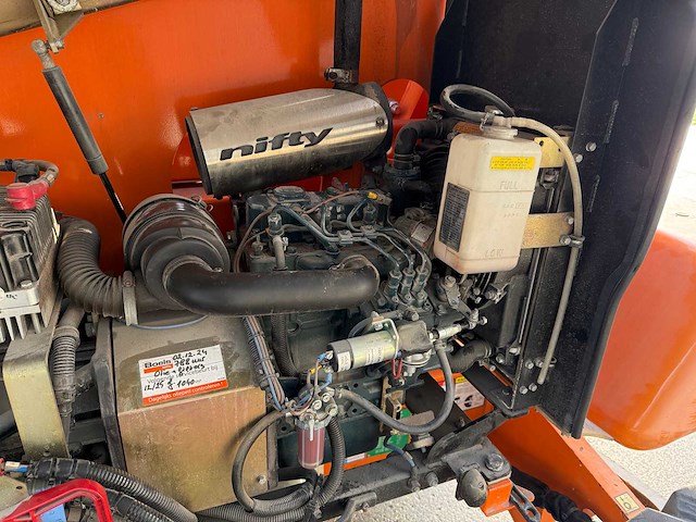 2017 nifty lift hr 21de 4x4 telescoophoogwerker - afbeelding 22 van  25