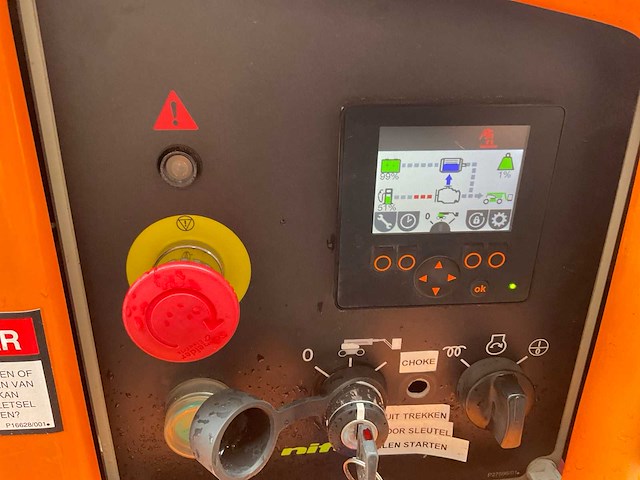 2017 niftylift hr 21 hybrid 4x4 hoogwerker - afbeelding 9 van  16