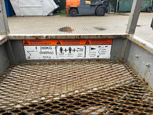 2017 niftylift hr12ne mk1b hoogwerker - afbeelding 1 van  10
