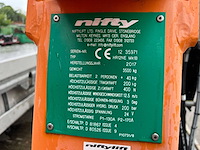 2017 niftylift hr12ne mk1b hoogwerker - afbeelding 10 van  10