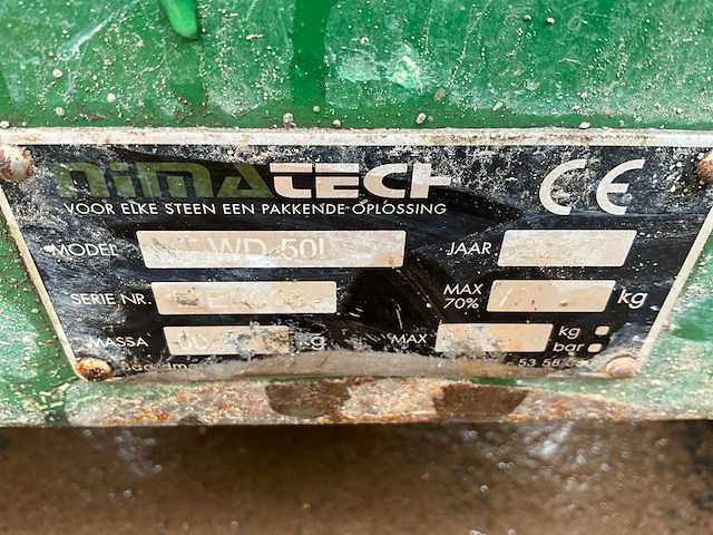 2017 nimatec wd-50 basis voor elektrische watertank - afbeelding 6 van  6