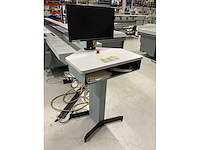 2017 océ arizona 2260 gt metric flatbedprinter uv - afbeelding 2 van  16