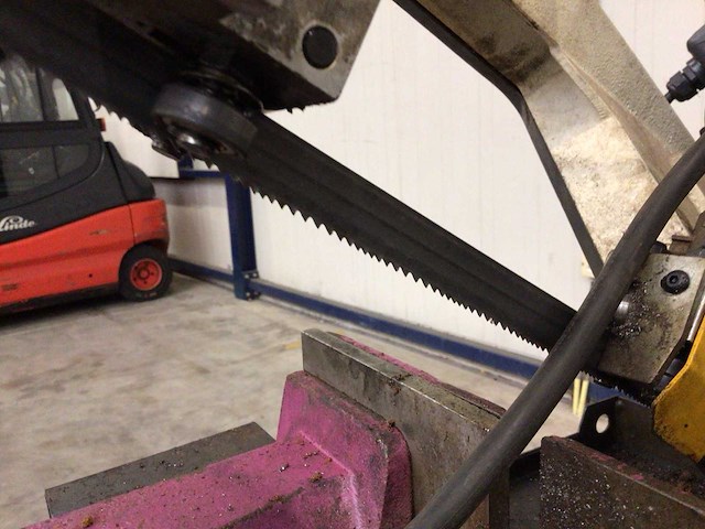 2017 optimum s210g metalen horizontale bandzaagmachine - afbeelding 6 van  6