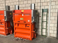 2017 orwak compactor 3420 verticale balenpers / afvalpers - afbeelding 1 van  11