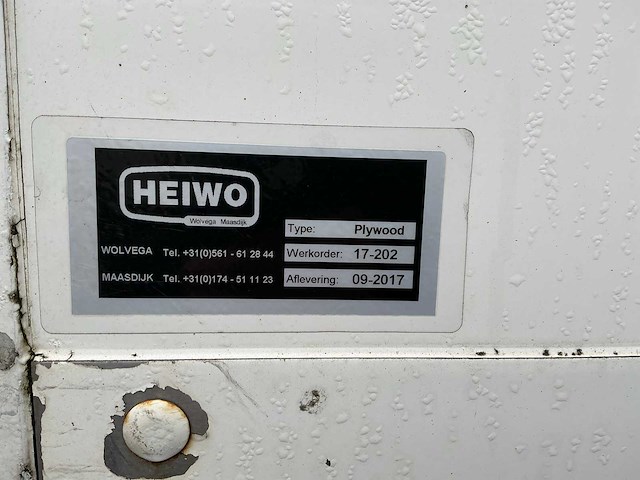 2017 pacton thd.233 oplegger - afbeelding 13 van  32