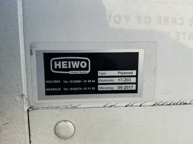 2017 pacton thd.233 oplegger - afbeelding 9 van  30