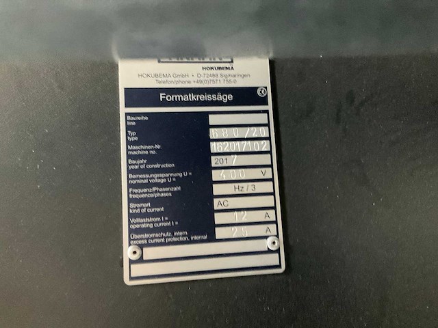 2017 panhans 80/20 formaatzaagtafel - afbeelding 3 van  9