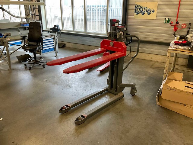 2017 papro hydraulische hoogheffende palletwagen - afbeelding 1 van  12