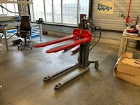 2017 papro hydraulische hoogheffende palletwagen - afbeelding 1 van  12
