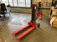 2017 papro hydraulische hoogheffende palletwagen - afbeelding 5 van  12