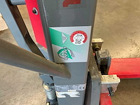 2017 papro hydraulische hoogheffende palletwagen - afbeelding 10 van  12