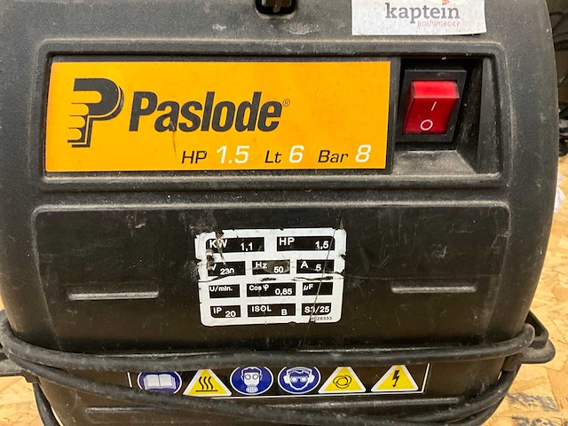 2017 paslode proline 160 luchtcompressor - afbeelding 3 van  5