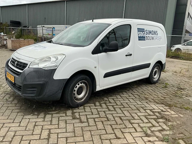 2017 peugeot partner 120 1.6 bluehdi l1pp bedrijfswagen - afbeelding 1 van  31