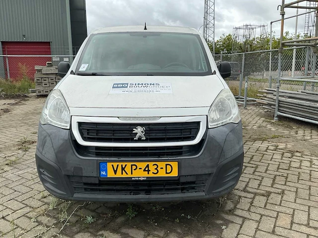 2017 peugeot partner 120 1.6 bluehdi l1pp bedrijfswagen - afbeelding 27 van  31
