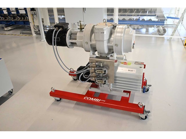 2017 pfeiffer duo line wd 400 mobiele vacuümpomp - afbeelding 1 van  6