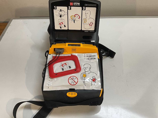 2017 physio control lifepak cr plus. aed defibrillator - afbeelding 3 van  5