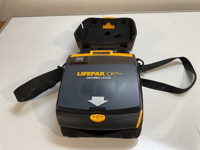 2017 physio control lifepak cr plus defibrillator aed - afbeelding 1 van  6