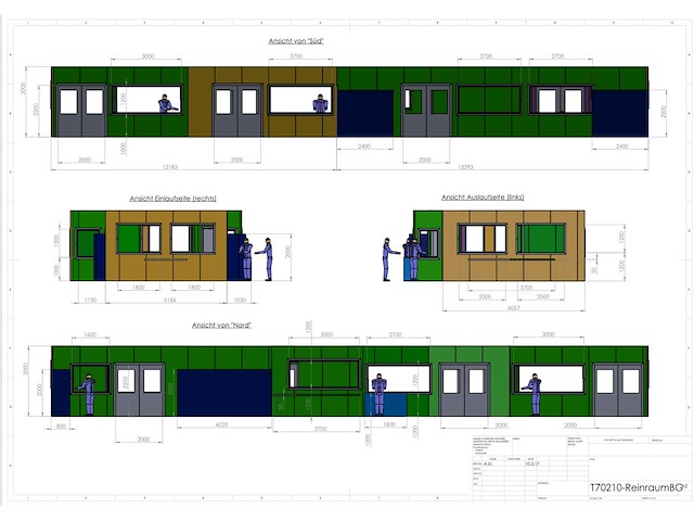 2017 pk kältetechnik - iso 6 - 3-delige cleanroom lcw cell line - afbeelding 28 van  49