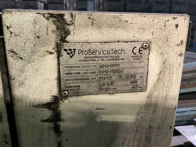 2017 proservice tech 30120001 hydrauliek unit - afbeelding 7 van  11