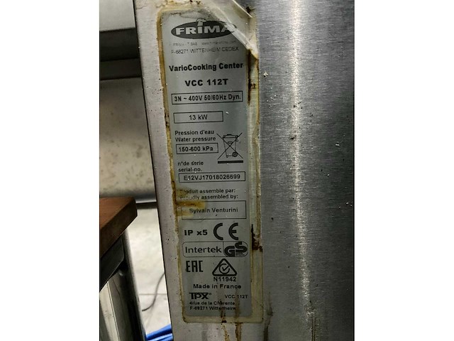 2017 rational vcc 112t variocooking center - afbeelding 8 van  14