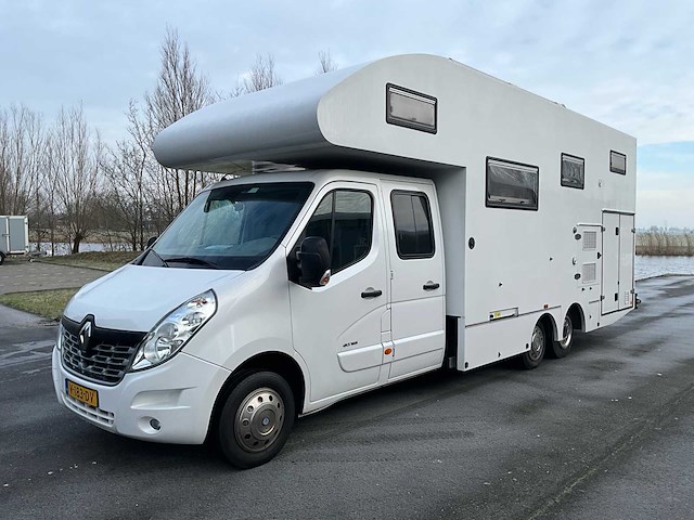 2017 renault master t35 2.3 dci l3 el dc camper - motorhome - afbeelding 1 van  86