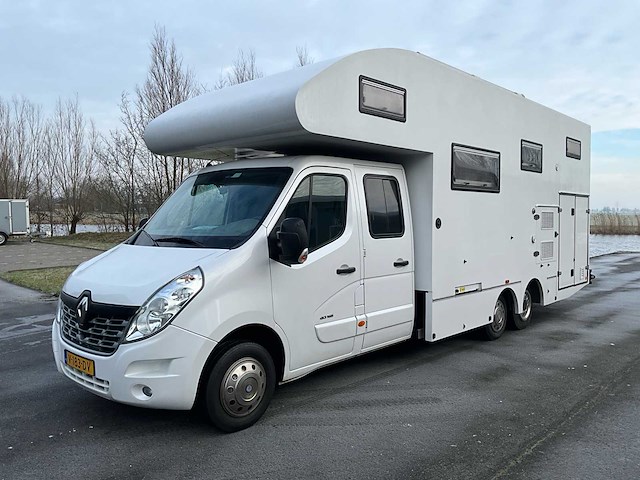 2017 renault master t35 2.3 dci l3 el dc camper - motorhome - afbeelding 61 van  86