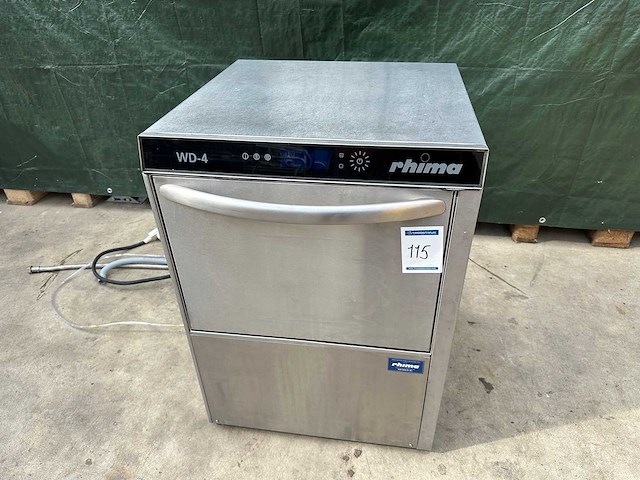 2017 rhima wd-4s korvenvaatwasmachine - afbeelding 2 van  4
